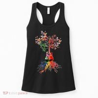 Guitar Roots Tree Of Life Women's Tank Top thumb 0