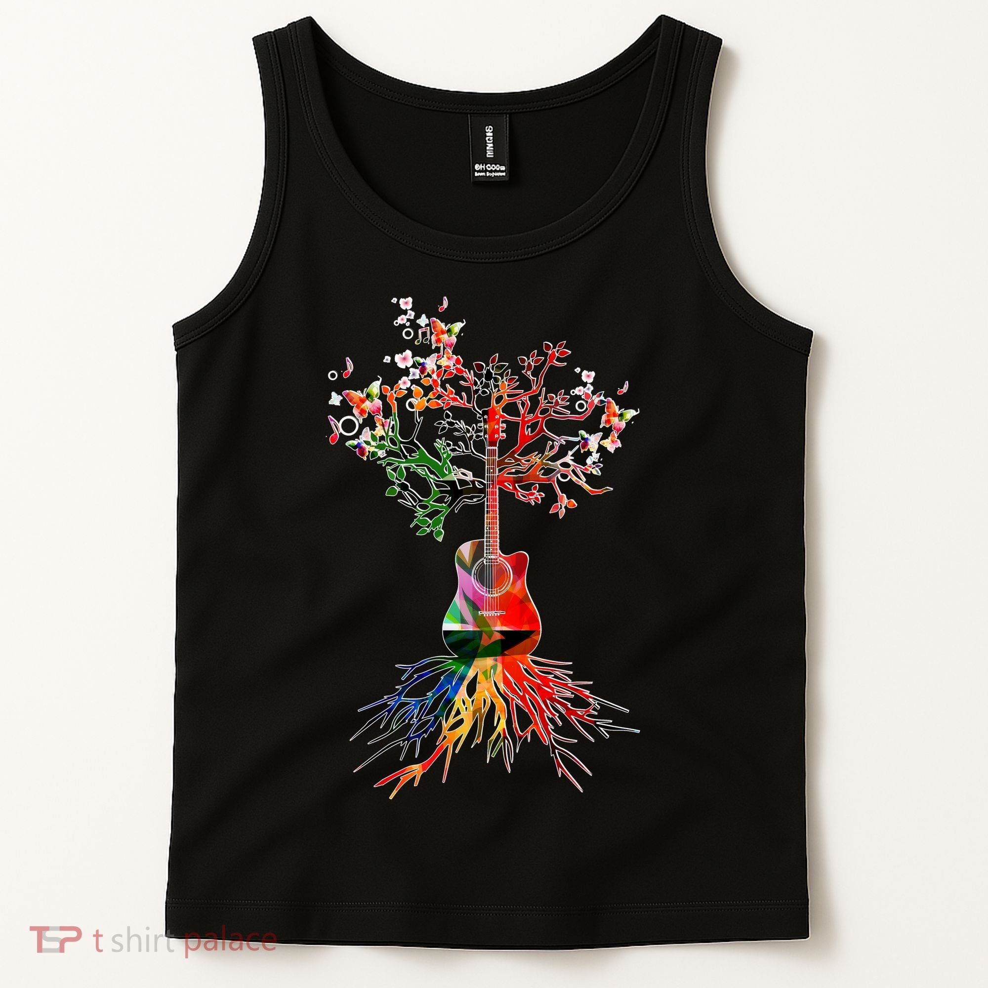 Guitar Roots Tree Of Life Tank Top