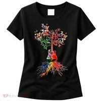 Guitar Roots Tree Of Life Women's T-Shirt thumb 0