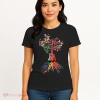 Guitar Roots Tree Of Life Women's T-Shirt thumb 4