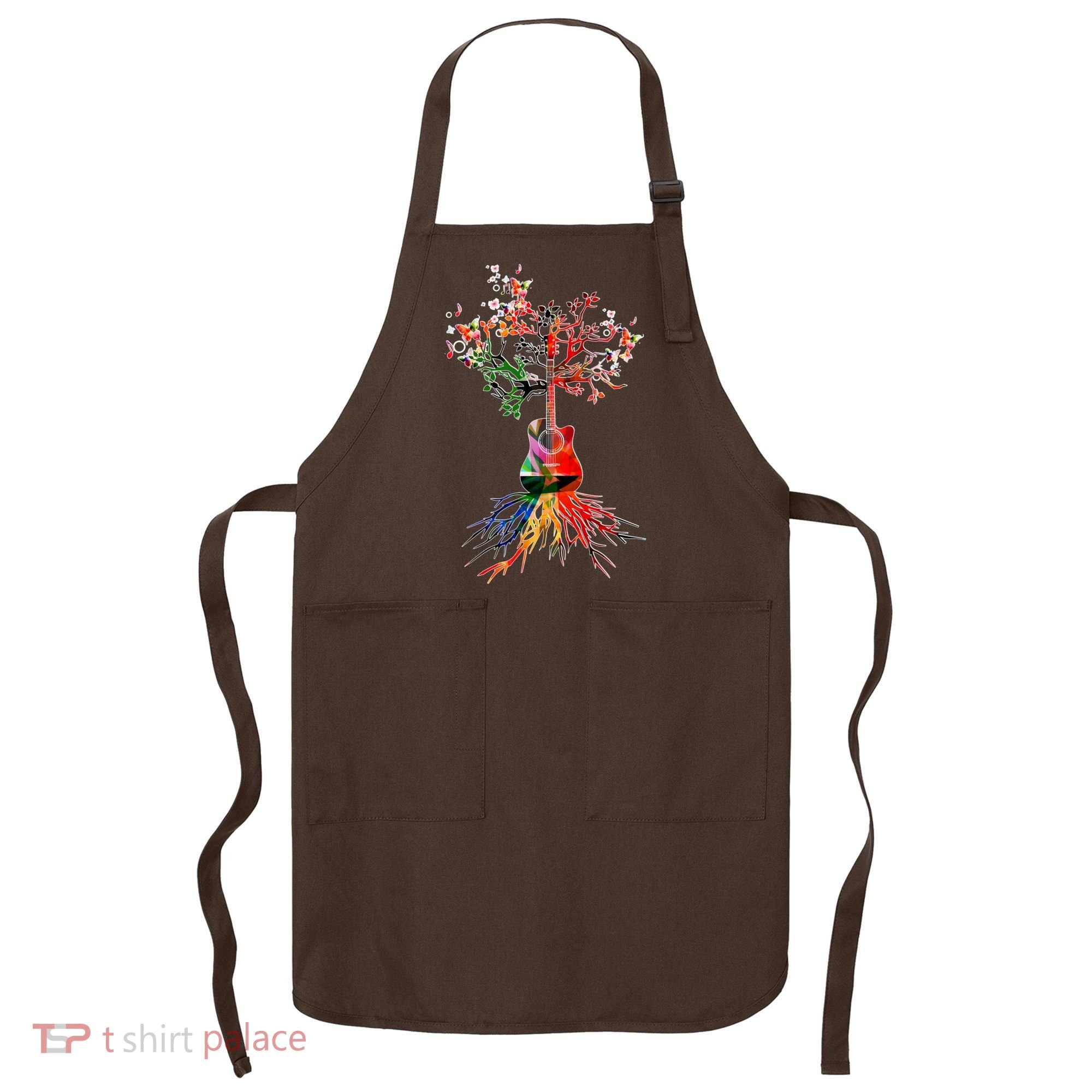 Guitar Roots Tree Of Life Apron