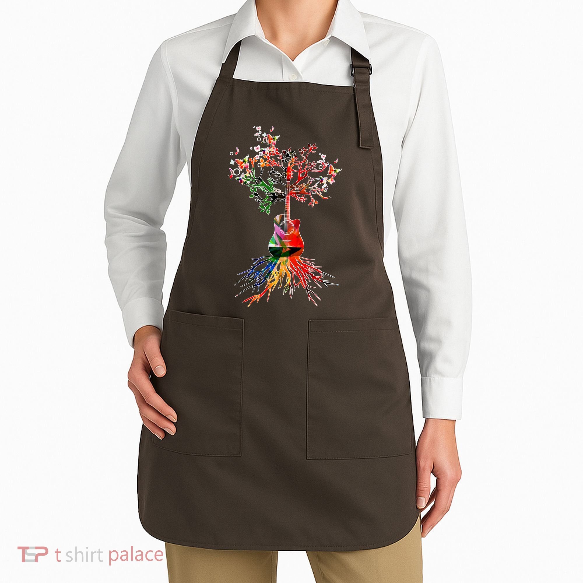 Guitar Roots Tree Of Life Apron