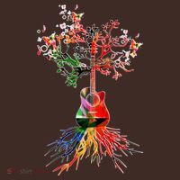 Guitar Roots Tree Of Life Apron thumb 3