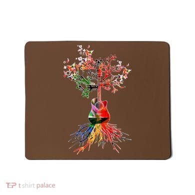 Guitar Roots Tree Of Life Mousepad
