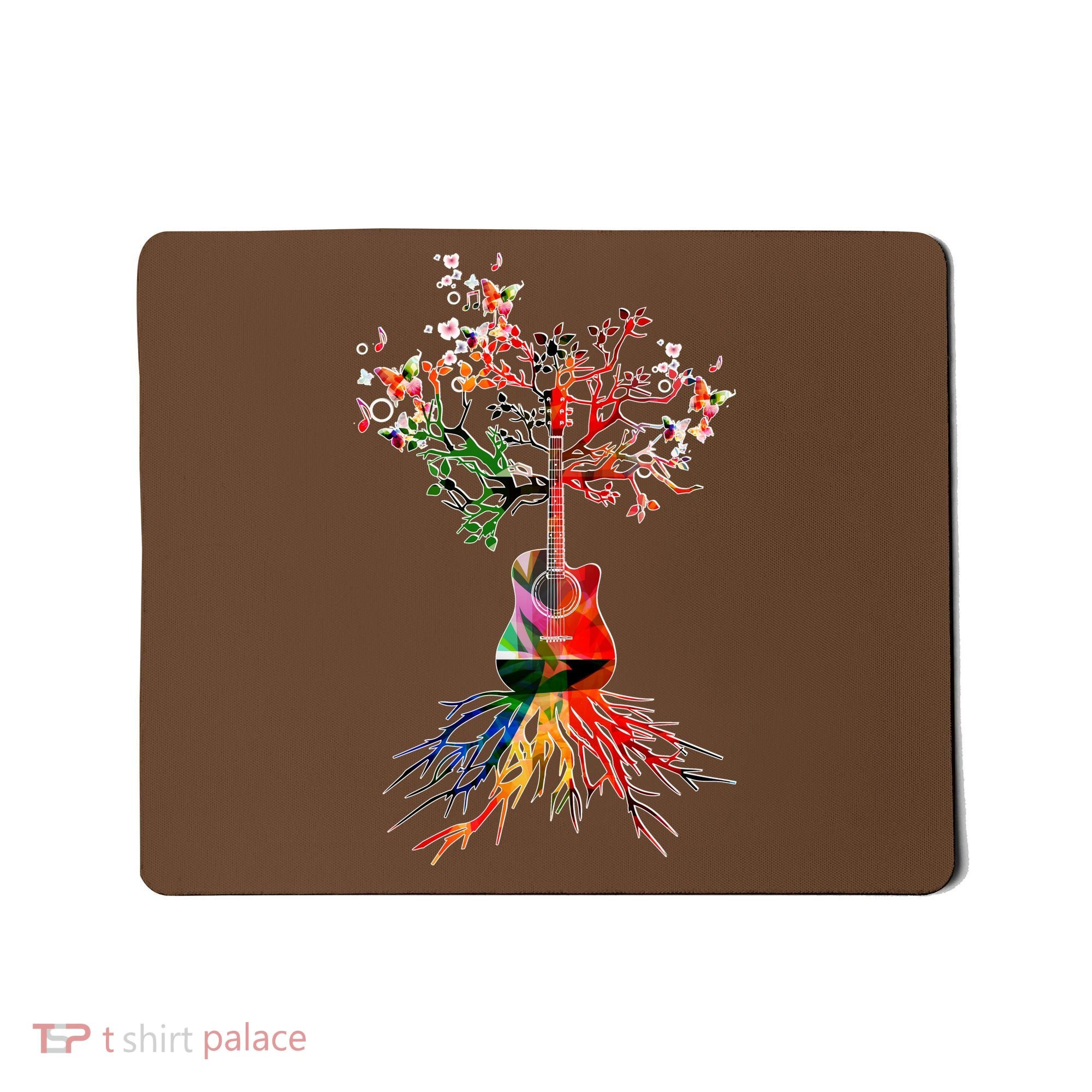Guitar Roots Tree Of Life Mousepad