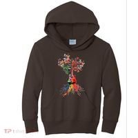 Guitar Roots Tree Of Life Kids Hoodie thumb 0