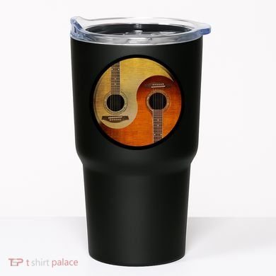 Guitar Yin And Yang Tumbler