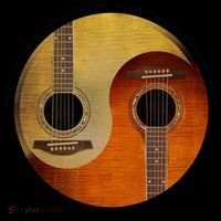 Guitar Yin And Yang Ornament thumb 1