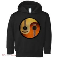 Guitar Yin And Yang Toddler Hoodie thumb 0