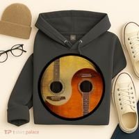 Guitar Yin And Yang Hoodie thumb 4