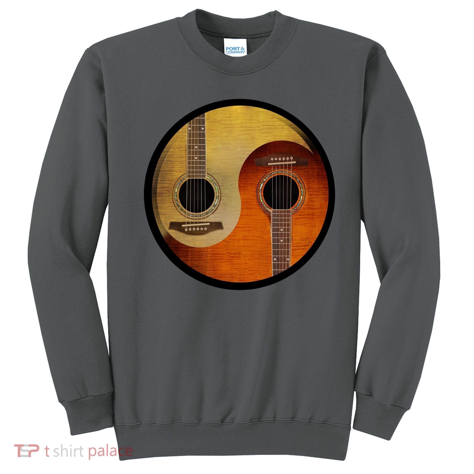 Guitar Yin And Yang Sweatshirt