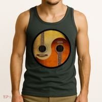 Guitar Yin And Yang Tank Top thumb 3