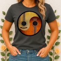 Guitar Yin And Yang Women's T-Shirt thumb 2