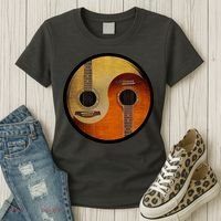Guitar Yin And Yang Women's T-Shirt thumb 3