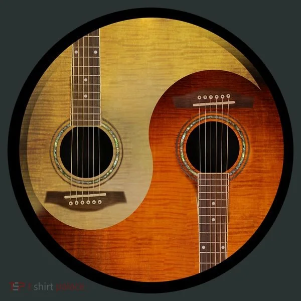 Guitar Yin And Yang Women's T-Shirt