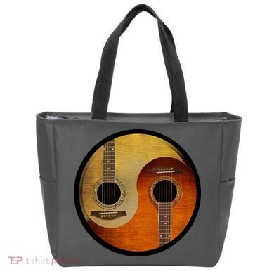 Guitar Yin And Yang Tote Bag