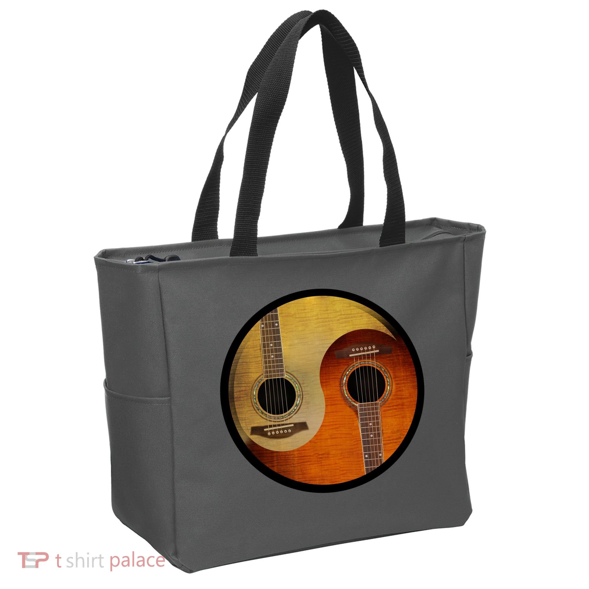 Guitar Yin And Yang Tote Bag
