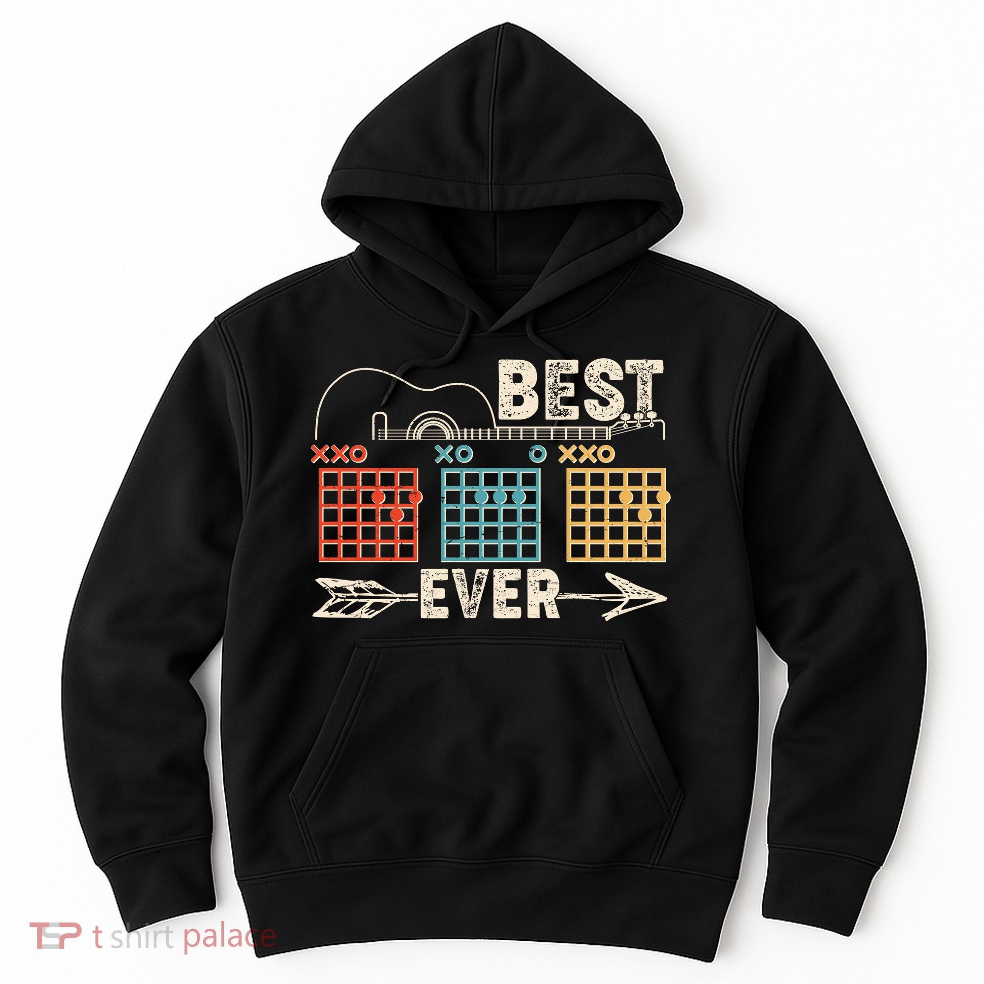 Guitarist Chords Best Dad Ever Hoodie