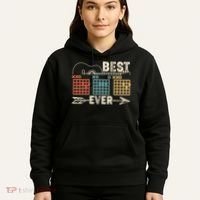 Guitarist Chords Best Dad Ever Hoodie thumb 5