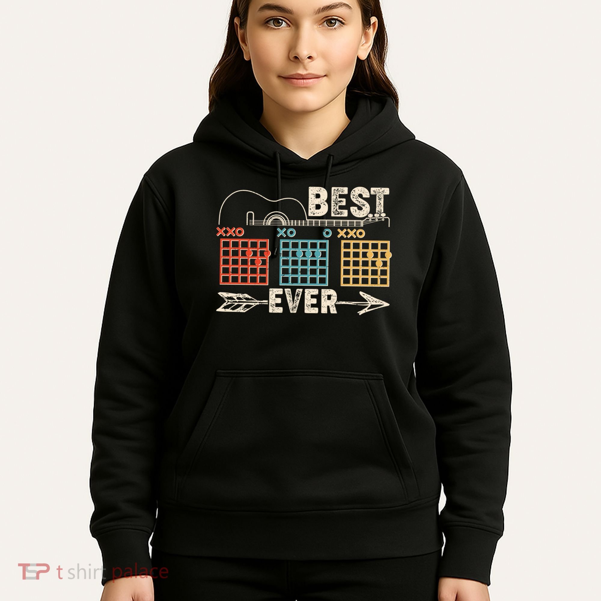 Guitarist Chords Best Dad Ever Hoodie