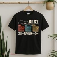 Guitarist Chords Best Dad Ever T-Shirt thumb 2