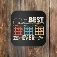 Guitarist Chords Best Dad Ever Coaster thumb 0