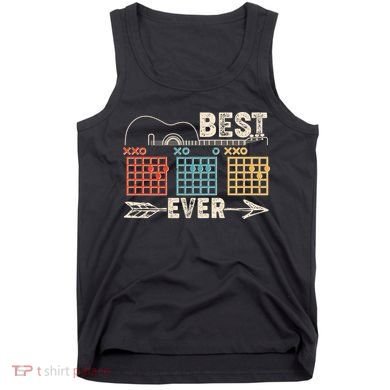 Guitarist Chords Best Dad Ever Tank Top