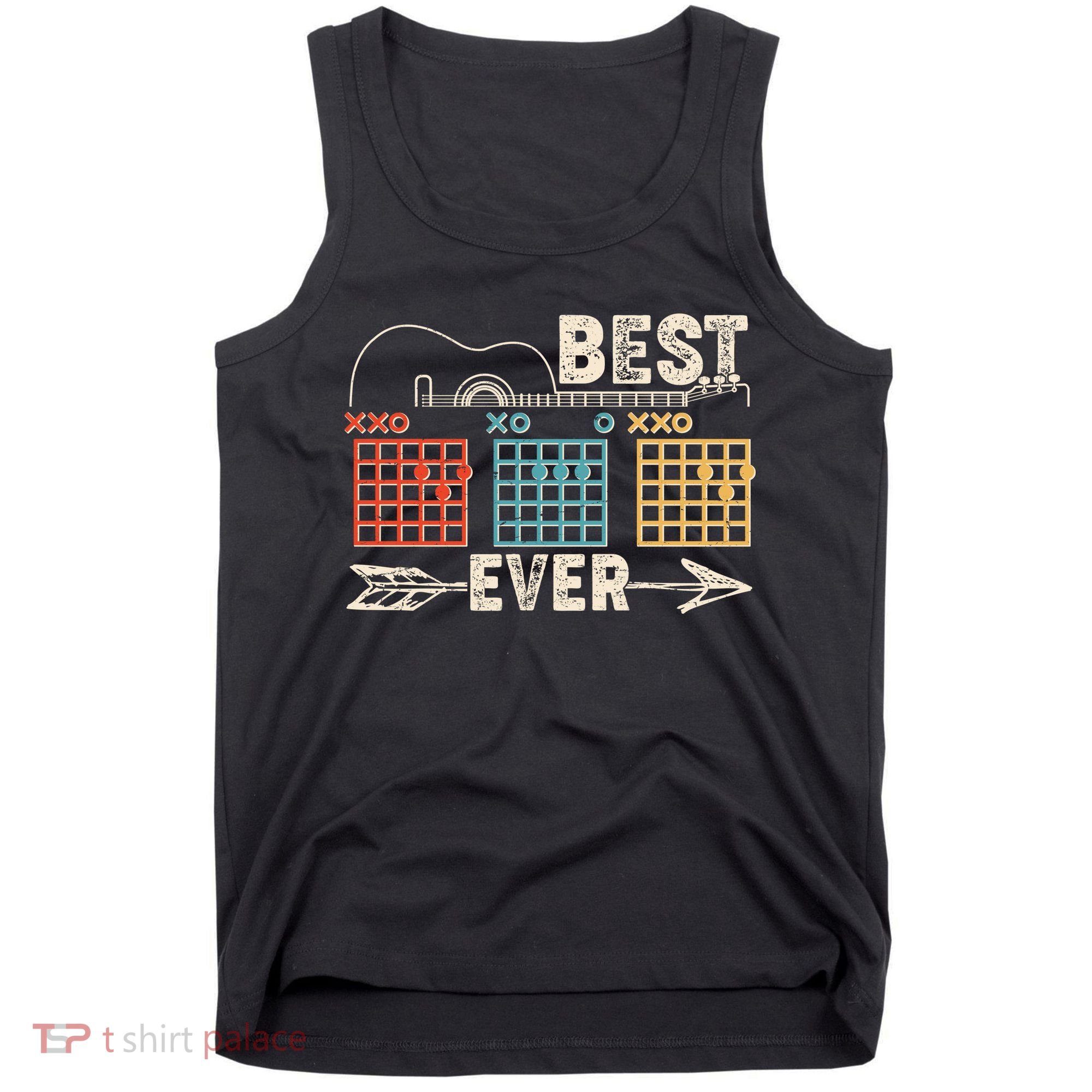 Guitarist Chords Best Dad Ever Tank Top