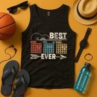 Guitarist Chords Best Dad Ever Tank Top thumb 4