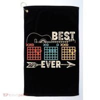 Guitarist Chords Best Dad Ever Golf Towel thumb 0