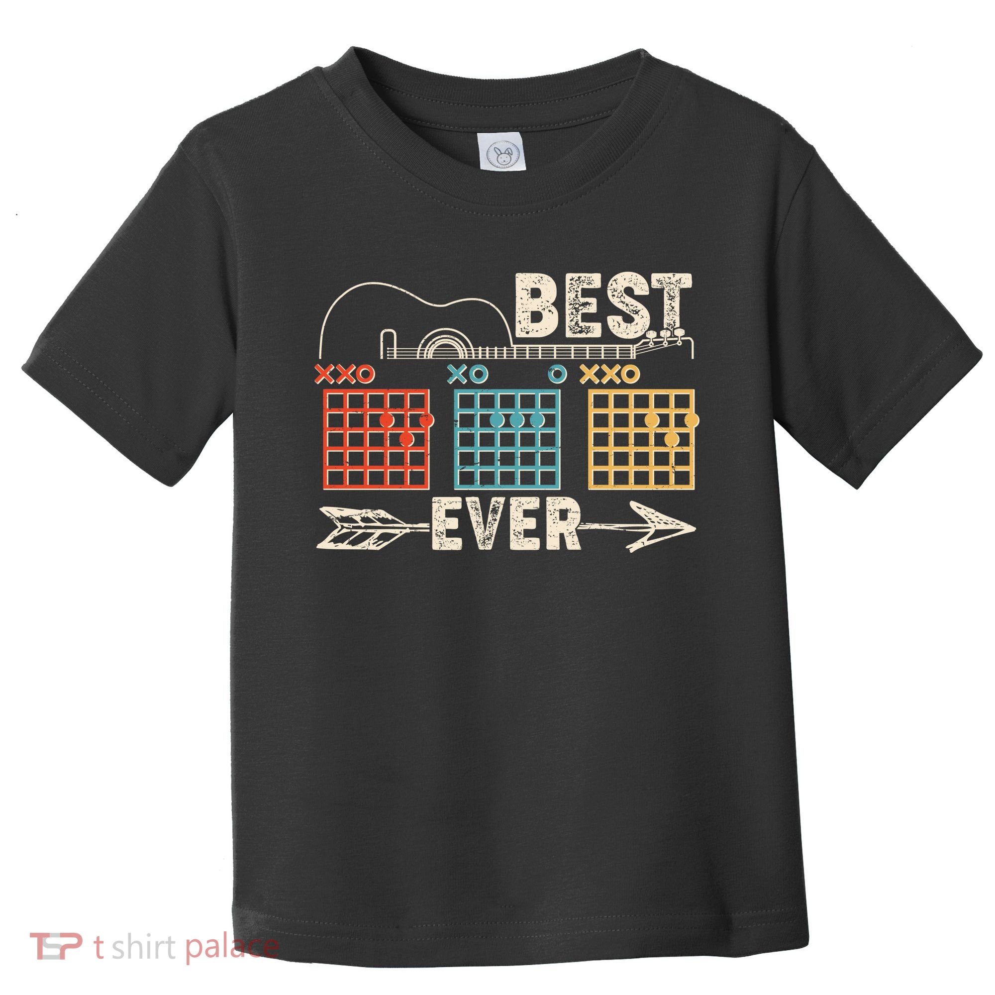 Guitarist Chords Best Dad Ever Toddler T-Shirt