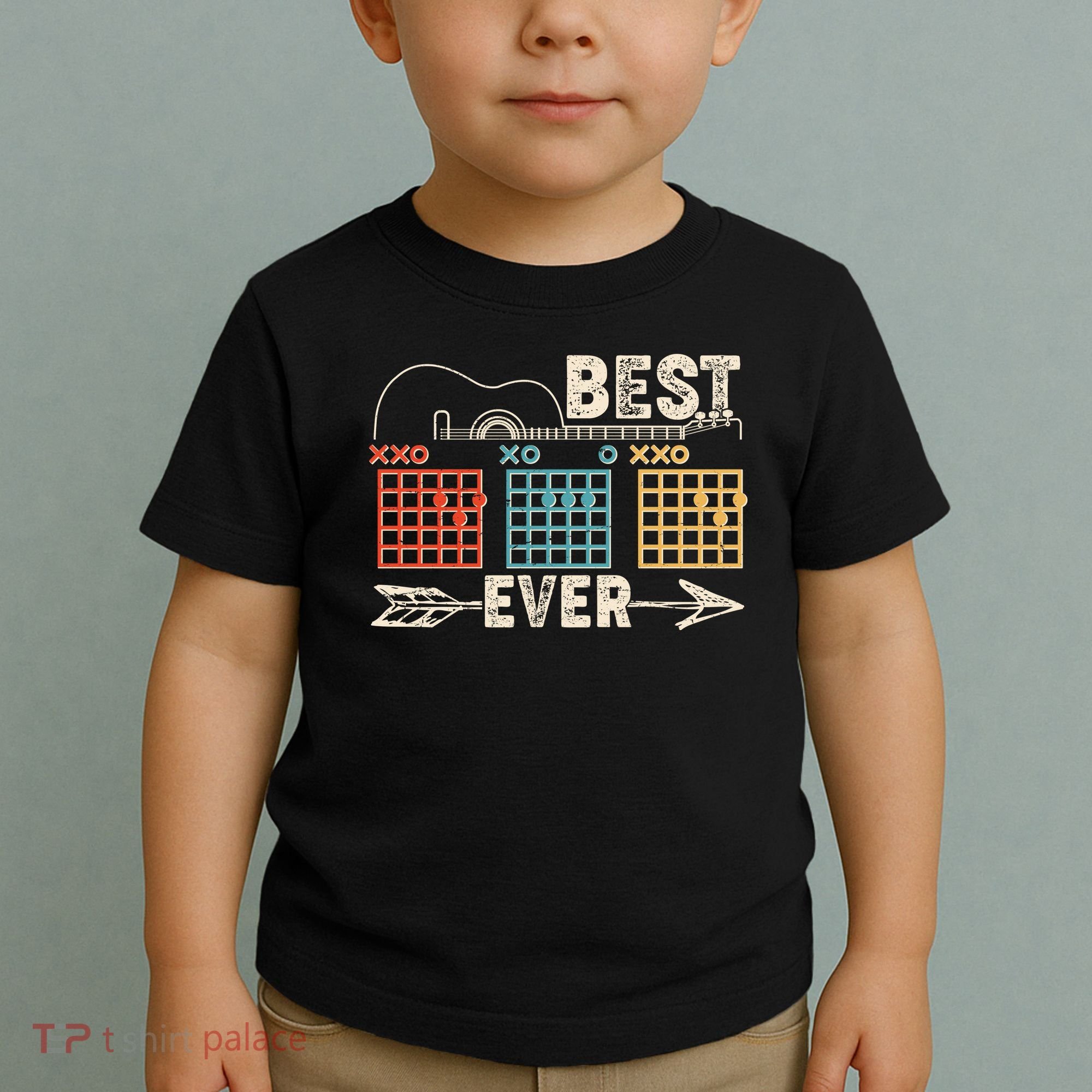 Guitarist Chords Best Dad Ever Toddler T-Shirt