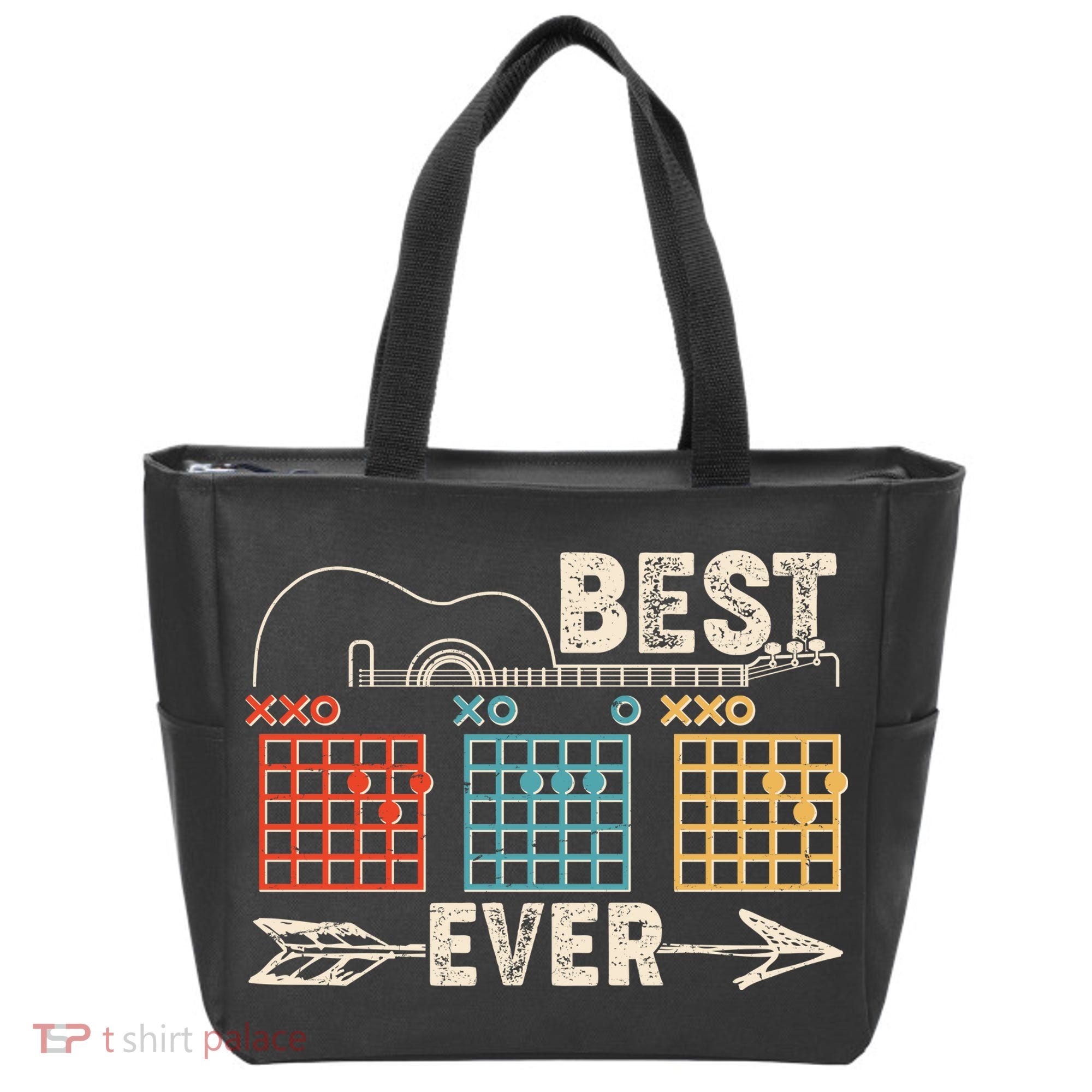 Guitarist Chords Best Dad Ever Tote Bag