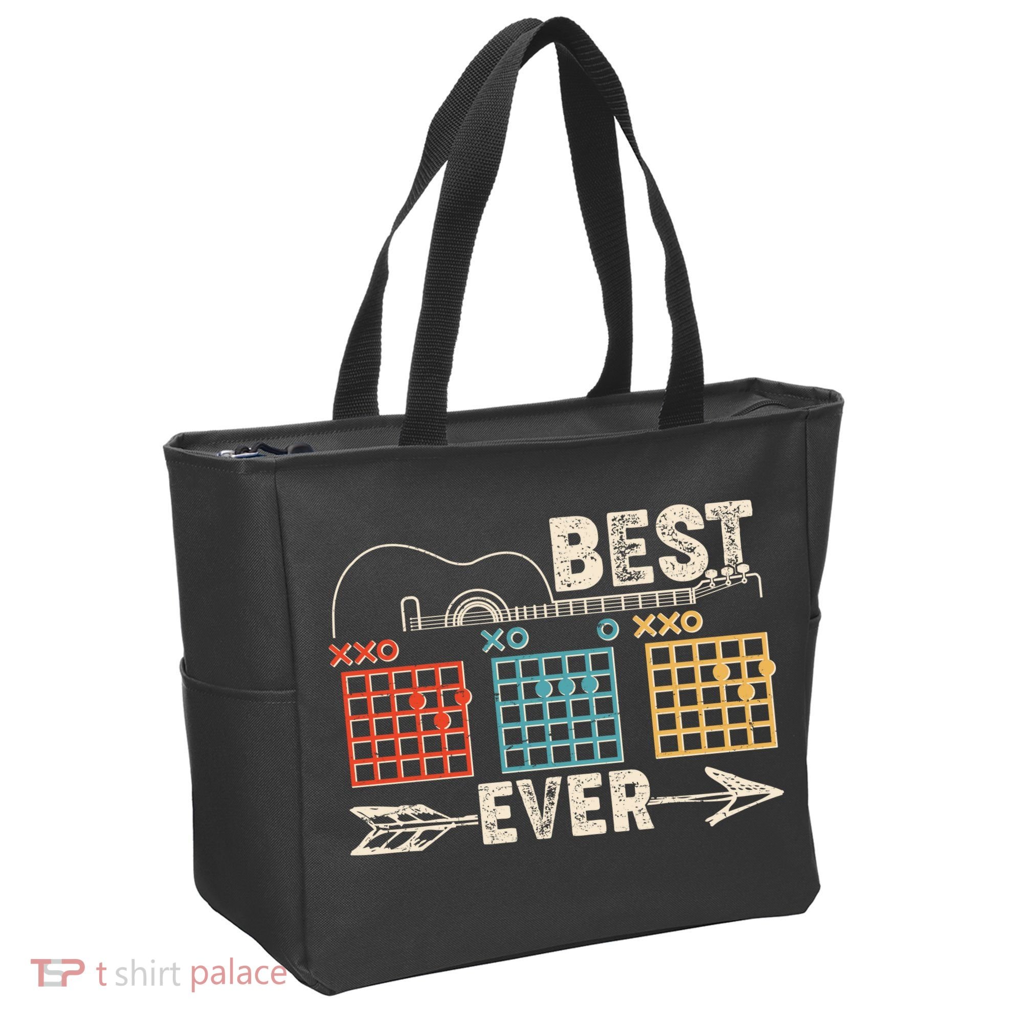 Guitarist Chords Best Dad Ever Tote Bag
