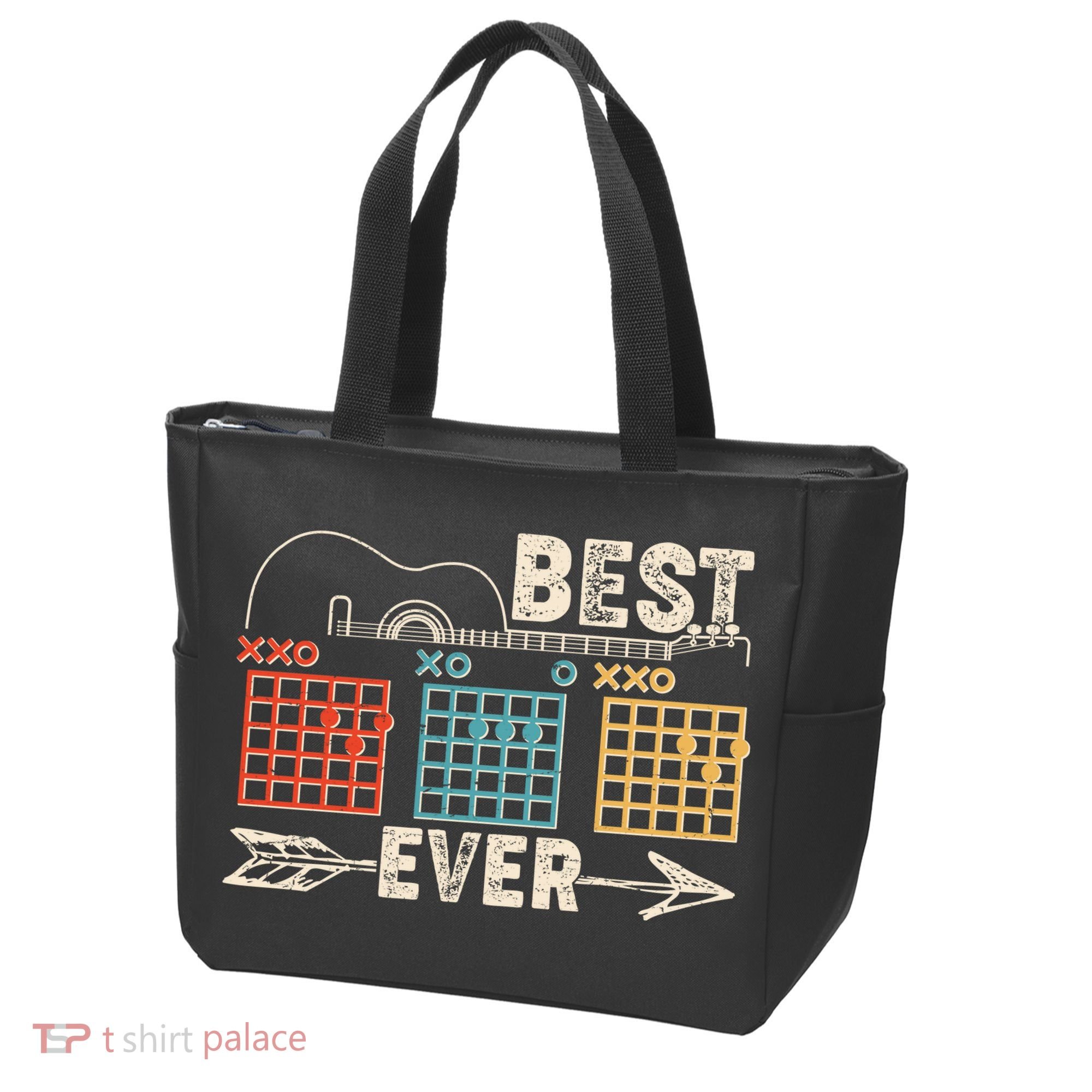 Guitarist Chords Best Dad Ever Tote Bag