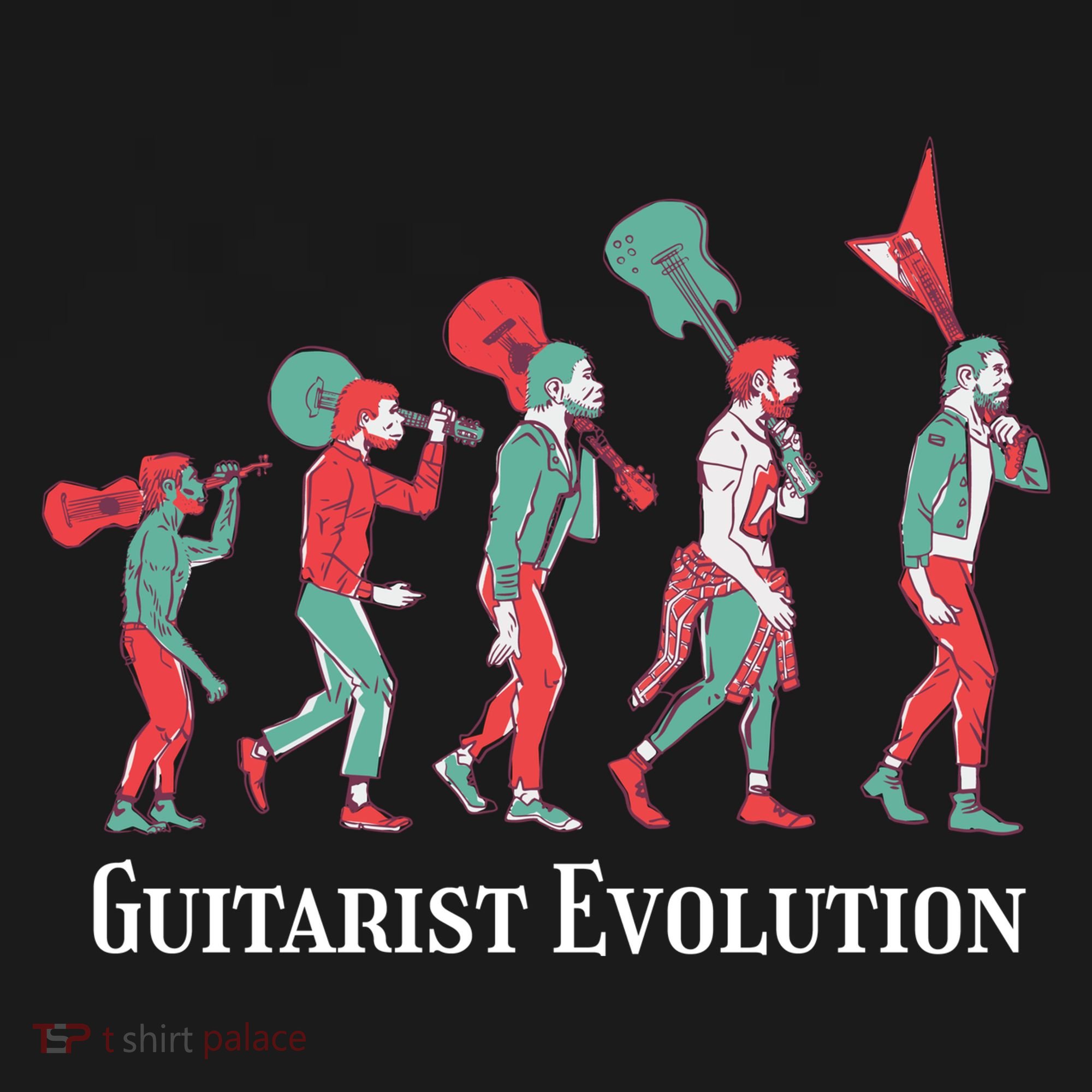 Guitarist Evolution Ornament