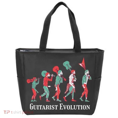 Guitarist Evolution Tote Bag