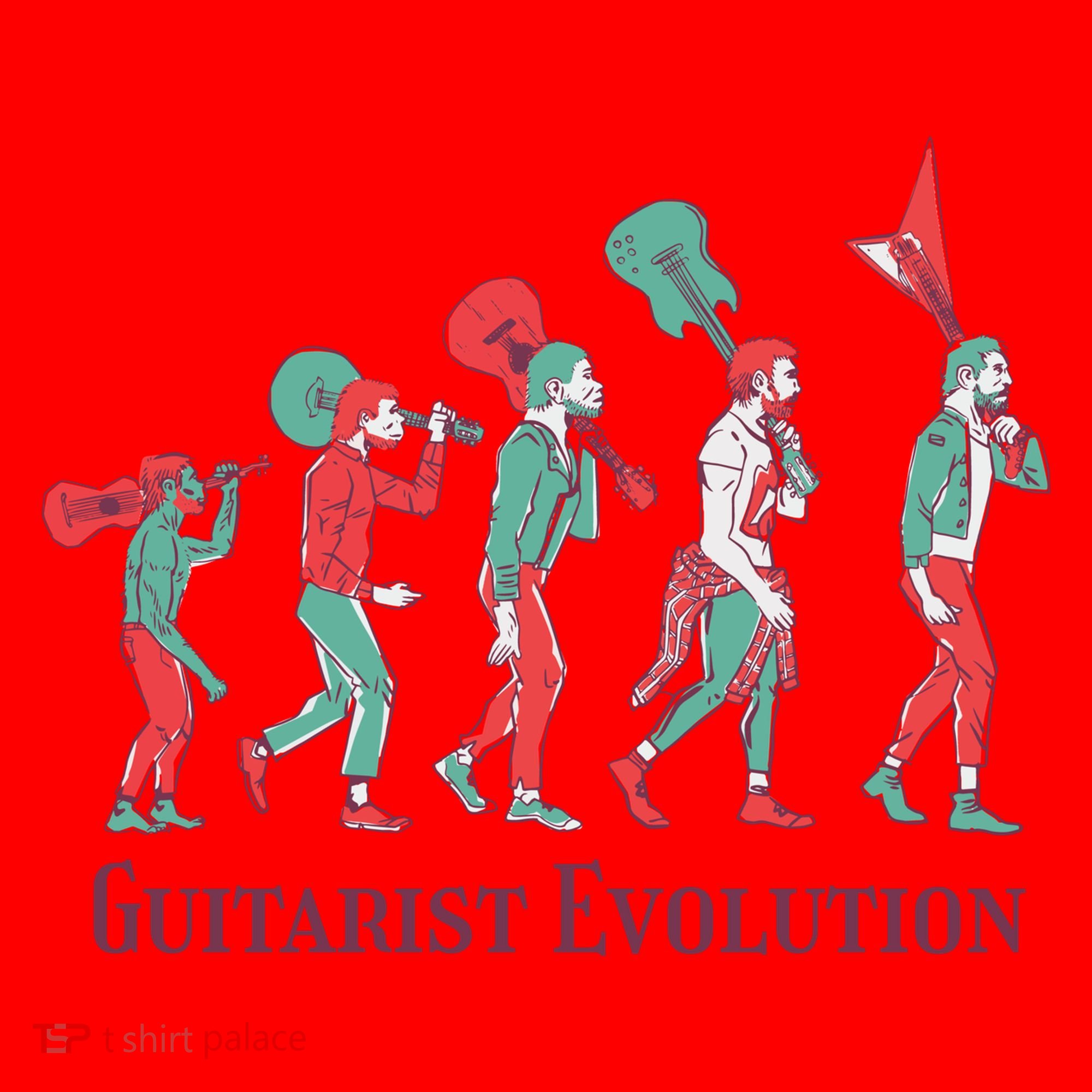 Guitarist Evolution Santa Hat