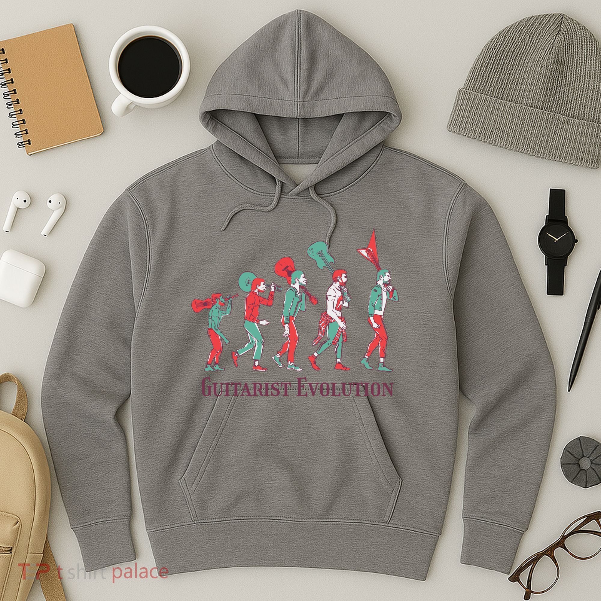 Guitarist Evolution Hoodie