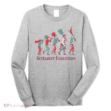 Guitarist Evolution Long Sleeve Shirt