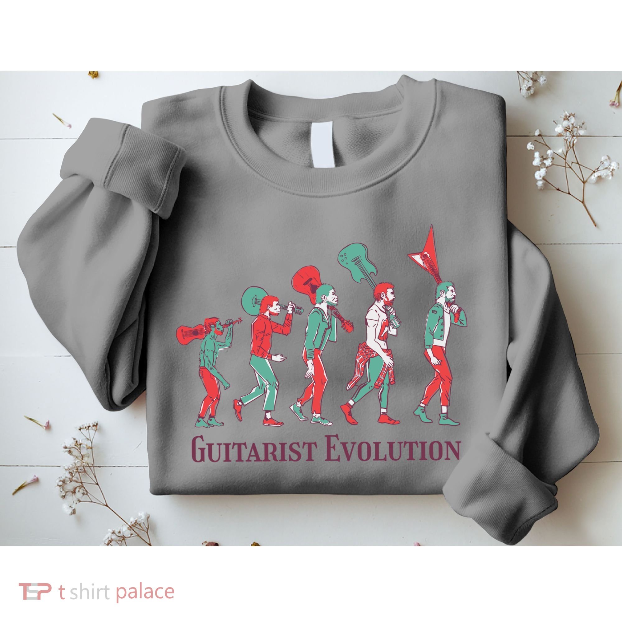 Guitarist Evolution Sweatshirt