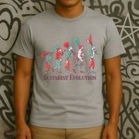 Guitarist Evolution T-Shirt thumb 3