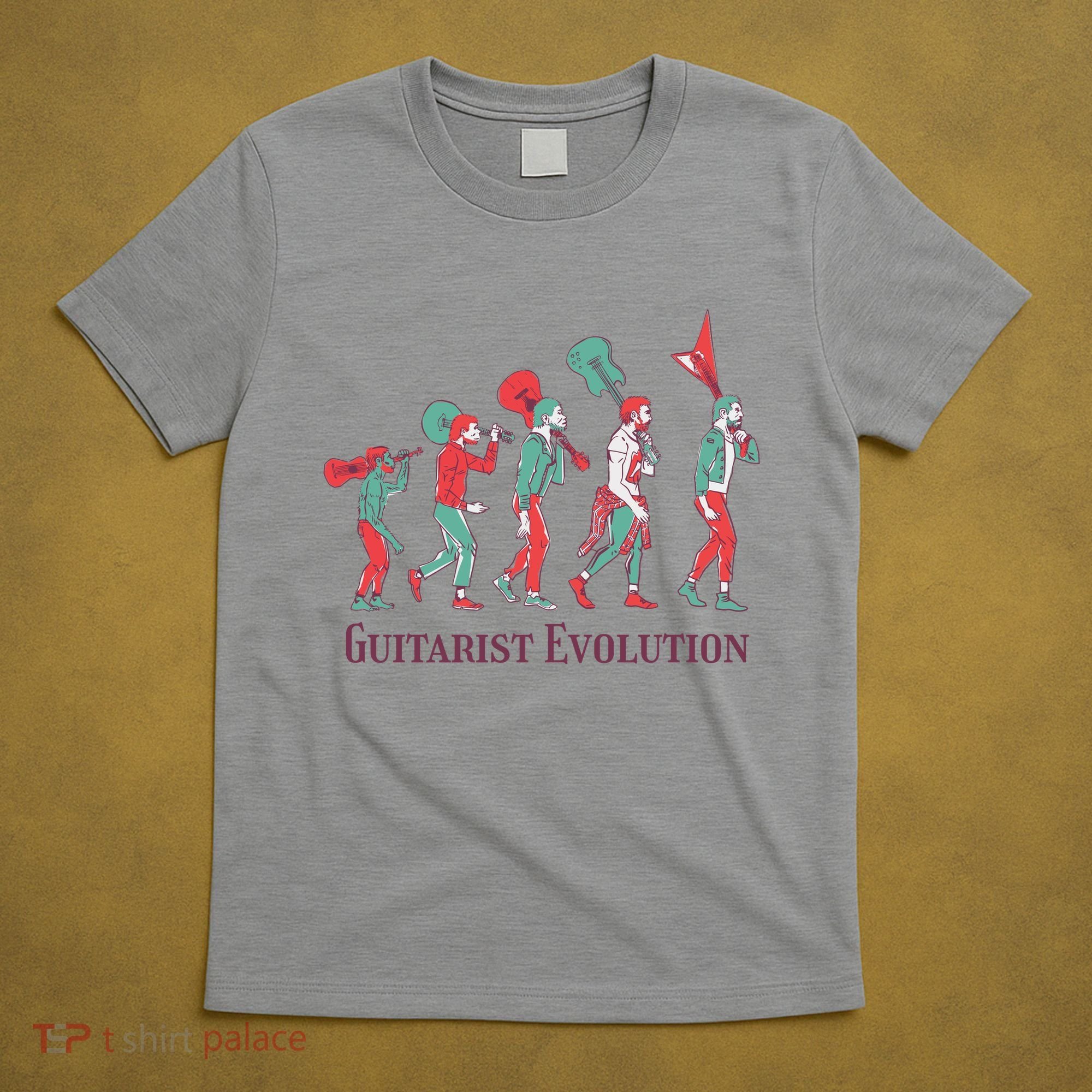 Guitarist Evolution T-Shirt