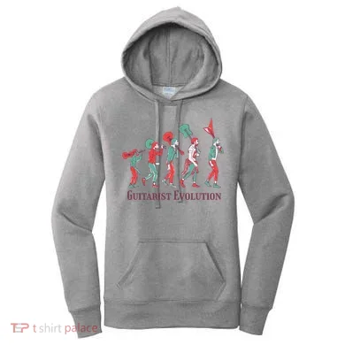Guitarist Evolution Women's Hoodie