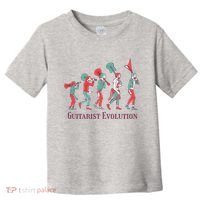 Guitarist Evolution Toddler T-Shirt thumb 0