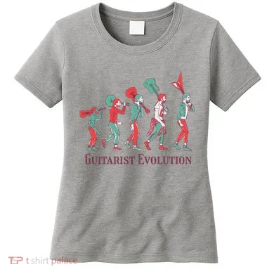Guitarist Evolution Women's T-Shirt