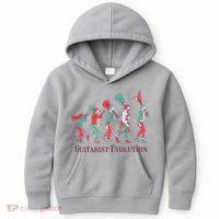 Guitarist Evolution Kids Hoodie thumb 0