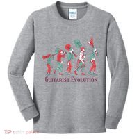 Guitarist Evolution Kids Long Sleeve Shirt thumb 0