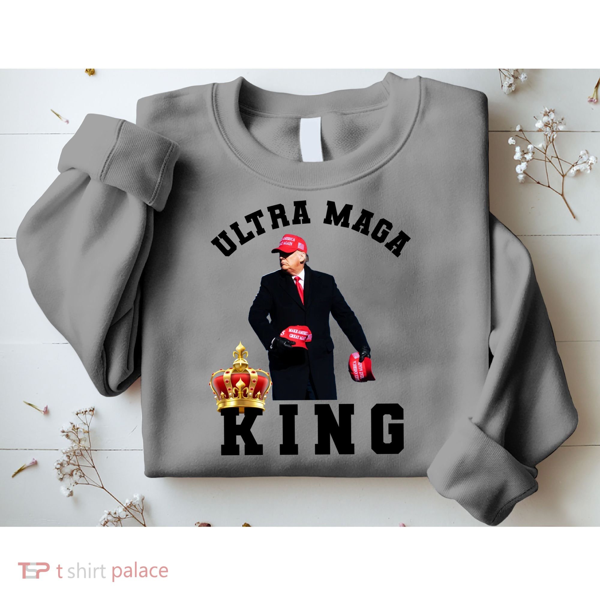 Great Ultra MAGA King Anti Biden Trump 2024 USA Sweatshirt