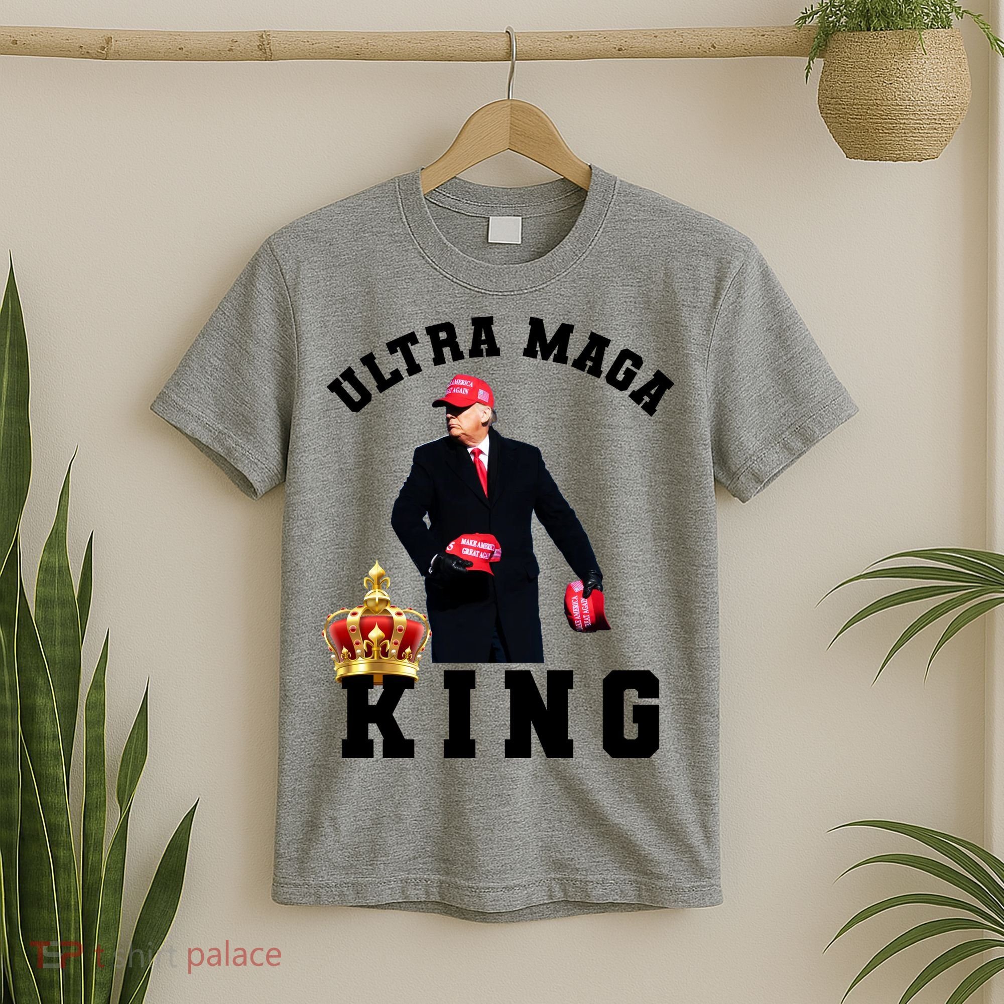 Great Ultra MAGA King Anti Biden Trump 2024 USA T-Shirt